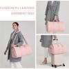 image:imageseyfocnia Convertible Carry on Garment Bag for Women Garment Bags for Travel with Shoe Pouch 2 in 1 Hanging Suitcase Suit Bag for Women Travel Duffle Bag Garment BagA3Pink