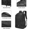 image:imageseyfocnia Gym Backpack for MenGym Bag with Shoe Compartment Lightweight Travel Workout Sports Backpack with USB Charging PortBlack