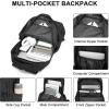 image:imageseyfocnia Gym Backpack for MenGym Bag with Shoe Compartment Lightweight Travel Workout Sports Backpack with USB Charging PortBlack