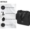 image:imageSmall Gym Bag for WomenMini Gym Duffle Bag with Independent Compartment Lightweight Gym Tote Bag Sport Duffle Bag for Travel Workout Dance YogaBlackGym