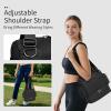 image:imageSmall Gym Bag for WomenMini Gym Duffle Bag with Independent Compartment Lightweight Gym Tote Bag Sport Duffle Bag for Travel Workout Dance YogaBlackGym