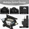 image:imageSmall Gym Bag for WomenMini Gym Duffle Bag with Independent Compartment Lightweight Gym Tote Bag Sport Duffle Bag for Travel Workout Dance YogaBlackSport