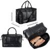 image:imageWeekender Overnight Bag Carry On Bag Travel Bag with Shoe PouchBlack