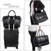 image:imageWeekender Overnight Bag Carry On Bag Travel Bag with Shoe PouchBlack