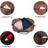 image:imageWeekender Overnight Bag Carry On Bag Travel Bag with Shoe PouchBrown