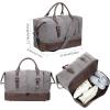 image:imageWeekender Overnight Bag Carry On Bag Travel Bag with Shoe PouchGrey