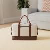 image:imageWeekender Overnight Bag Carry On Bag Travel Bag with Shoe PouchWhite