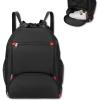 image:imageseyfocnia Drawstring BackpackGym Bags with Shoes Compartment Sports Gym Backpack Drawstring Bag Cinch Bag Swim Soccer Beach for Woman MenBlack