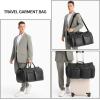 image:imageseyfocnia Convertible Travel Garment BagCarry on Garment Duffel Bag for Men Women  2 in 1 Hanging Suitcase Suit Business Travel BagB1Black