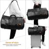 image:imageseyfocnia Convertible Travel Garment BagCarry on Garment Duffel Bag for Men Women  2 in 1 Hanging Suitcase Suit Business Travel Bagblack2