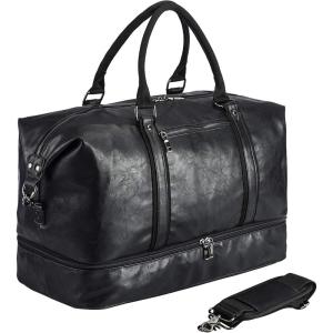 image:imageWeekender Overnight Bag Carry On Bag Travel Bag with Shoe PouchBlack