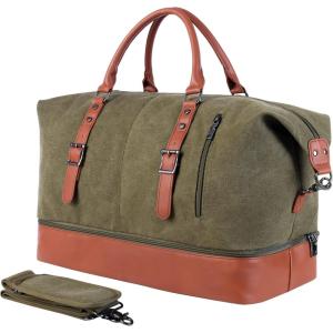 image:imageWeekender Overnight Bag Carry On Bag Travel Bag with Shoe PouchLight Green