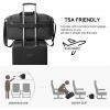 image:imageSeyfocnia Gym Weekender Bag for Men Women Travel Duffel with Wet Pocket Overnight with Shoe Compartment Carry On Travel Bag Gym Duffle Sports BagBlackBlack