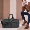 image:imageSeyfocnia Gym Weekender Bag for Men Women Travel Duffel with Wet Pocket Overnight with Shoe Compartment Carry On Travel Bag Gym Duffle Sports BagBlackBlack