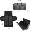 image:imageRolling Garment BagRolling Duffle Bag with Wheels Rolling Garment Bags for Travel with Shoe Pouch Carry On Bag Weekender Bags Garment Duffel Bag for WomenGreyA1Grey2P