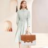 image:imageSeyfocnia Briefcase for Women  156 inch Laptop Messenger Bag  Shoulder amp Backpack for Women  Beige