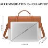 image:imageSeyfocnia Briefcase for Women  156 inch Laptop Messenger Bag  Shoulder amp Backpack for Women  Beige