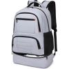 image:imageseyfocnia Gym Backpack for Men Waterproof Sports Backpacks With Shoe Compartment Lightweight Workout Trainning Back Pack Casual Travel DaypackBlackGrey