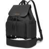 image:imageseyfocnia Gym Backpack for Women Gym Bag with Shoe Compartment Lightweight Travel Workout Sports Backpack Womens Black