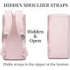 image:imageseyfocnia Convertible Travel Garment BagCarry on Garment Duffel Bag for Women  3 in 1 Garment Backpack Hanging Suitcase Suit Business Travel BagPurple