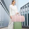 image:imageseyfocnia Convertible Travel Garment BagCarry on Garment Duffel Bag for Women  3 in 1 Garment Backpack Hanging Suitcase Suit Business Travel BagPurple