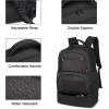 image:imageseyfocnia Gym Backpack for Men Waterproof Sports Backpacks With Shoe Compartment Lightweight Workout Trainning Back Pack Casual Travel DaypackBlackBlack