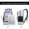 image:imageseyfocnia Gym Backpack for Men Waterproof Sports Backpacks With Shoe Compartment Lightweight Workout Trainning Back Pack Casual Travel DaypackBlackGrey