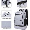 image:imageseyfocnia Gym Backpack for Men Waterproof Sports Backpacks With Shoe Compartment Lightweight Workout Trainning Back Pack Casual Travel DaypackBlackGrey