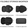 image:imageseyfocnia Gym Backpack for MenMilitary Tactical Backpack Travel Bag with Shoe Compartment Lightweight Sports Gym Bag Casual DaypackBlack