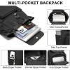 image:imageseyfocnia Gym Backpack for Women Gym Bag with Shoe Compartment Lightweight Travel Workout Sports Backpack Womens Black
