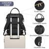 image:imageseyfocnia Gym Backpack for WomenGym Bag with Shoe Compartment Lightweight Travel Workout Sports Backpack Womens Black