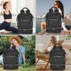 image:imageseyfocnia Gym Backpack for WomenGym Bag with Shoe Compartment Lightweight Travel Workout Sports Backpack Womens Black