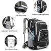 image:imageseyfocnia Hiking Backpack40L Waterproof Camping Backpack Lightweight Backpack for Men Women Hiking Daypack Outdoor Travel DaypackBlackBlack