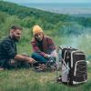 image:imageseyfocnia Hiking Backpack40L Waterproof Camping Backpack Lightweight Backpack for Men Women Hiking Daypack Outdoor Travel DaypackBlackBlack