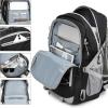 image:imageseyfocnia Hiking Backpack40L Waterproof Camping Backpack Lightweight Backpack for Men Women Hiking Daypack Outdoor Travel DaypackBlackBlack