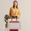 image:imageGarment Travel Bag for Women Carry on Garment Bag Up to 3 Suits for Business Trips2 in 1 Hanging Suitcase Luggage Bags for TravelFoldable Suit Bag 156Inch Laptop BeigeLargeBeige