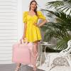 image:imageKleidertasche fr Reisen Frauen hngende Gepck Kleidertasche Anzug Reisetasche Carry On Kleidertasche A1rosa FashionA1rosa
