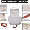 image:imageKleidertasche fr Reisen Frauen hngende Gepck Kleidertasche Anzug Reisetasche Carry On Kleidertasche A1rosa FashionLargeBeige