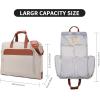 image:imageKleidertasche fr Reisen Frauen hngende Gepck Kleidertasche Anzug Reisetasche Carry On Kleidertasche A1rosa FashionLargeBeige