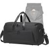 image:imageseyfocnia Convertible Garment Bag for Travel Carry on Garment Waterproof Suit Duffle Bag with Shoe Compartment  3 in 1 Travel Garment Bag for Men Women