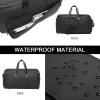 image:imageseyfocnia Convertible Garment Bag for Travel Carry on Garment Waterproof Suit Duffle Bag with Shoe Compartment  3 in 1 Travel Garment Bag for Men Women