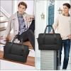 image:imageseyfocnia Travel Duffel Bag for Women with Shoe Compartment Mens Travel Bag Carry On Overnight Bag Gym Duffle Sports BagBlack