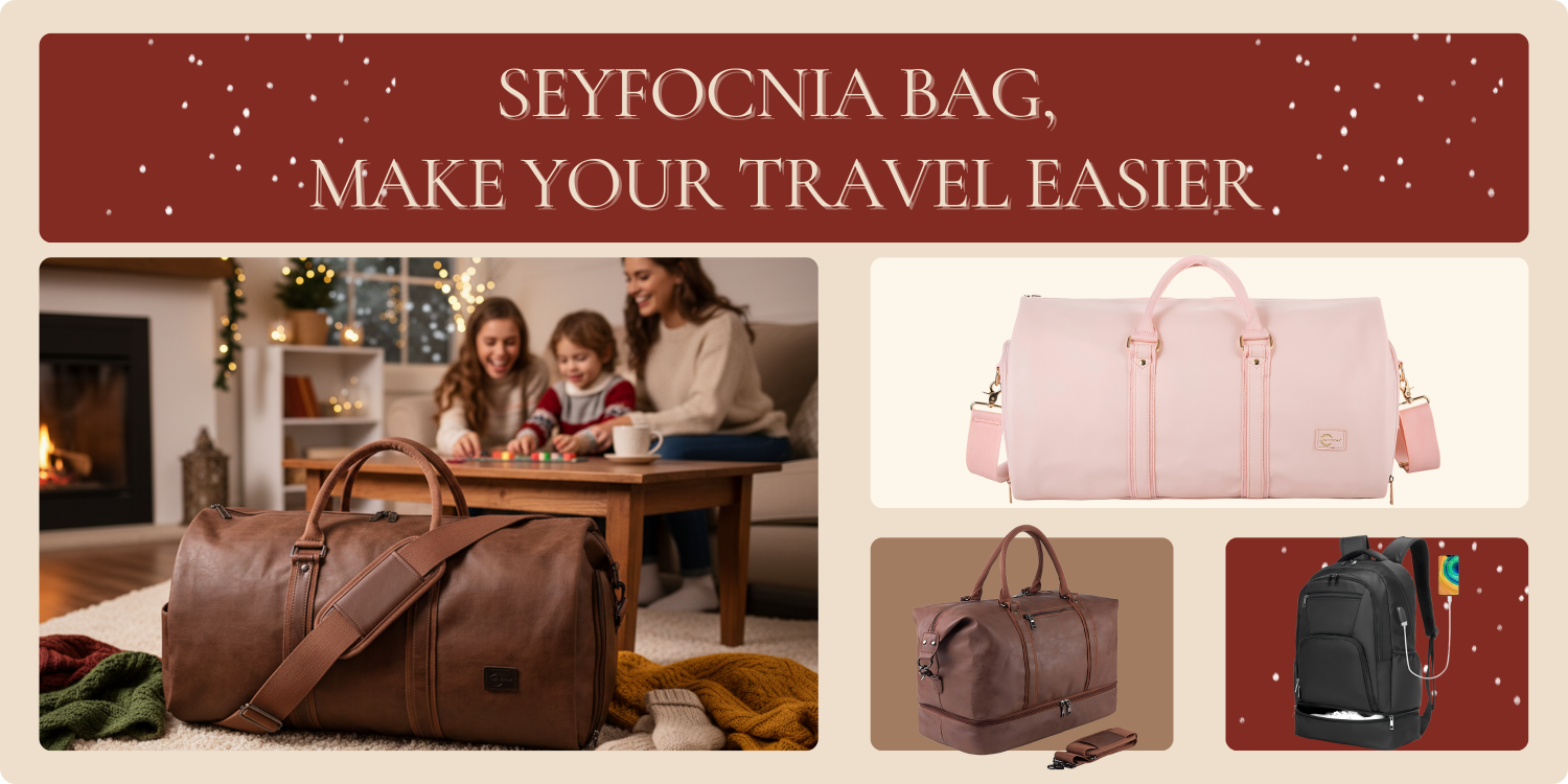 Seyfocnia: Versatile Bags For Daily Commute & Business Trips