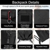 image:imageseyfocnia Drawstring Backpack Tactical String Bag with Shoe Compartment Large Cinch Bag Waterproof Gym Drawstring Bags for Travel