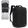 image:imageseyfocnia Convertible Travel Garment BagTravel Backpack for Men amp Women Business Laptop Backpack Carry On Luggage Personal Item Travel Bag Suit Bag With MultiPockets Black 18 inchBlack