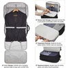 image:imageseyfocnia Convertible Travel Garment BagTravel Backpack for Men amp Women Business Laptop Backpack Carry On Luggage Personal Item Travel Bag Suit Bag With MultiPockets Black 18 inchBlack