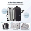 image:imageseyfocnia Convertible Travel Garment BagTravel Backpack for Men amp Women Business Laptop Backpack Carry On Luggage Personal Item Travel Bag Suit Bag With MultiPockets Black 18 inchBlack