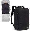 image:imageseyfocnia Convertible Travel Garment BagTravel Backpack for Men amp Women Business Laptop Backpack Carry On Luggage Personal Item Travel Bag Suit Bag With MultiPockets Black 18 inchBlack