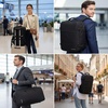 image:imageseyfocnia Convertible Travel Garment BagTravel Backpack for Men amp Women Business Laptop Backpack Carry On Luggage Personal Item Travel Bag Suit Bag With MultiPockets Black 18 inchBlack