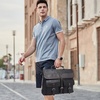image:imageLeather Messenger Bag for MenVintage Mens Laptop Bag Water Resistant Business Travel Briefcase Satchel Work Computer BagBlack156inch